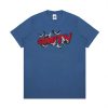 House of Smith Kaos Pria Lengan Pendek - Banafly Regular Mineral Blue - T Shirt