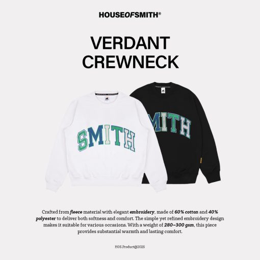 House of Smith Sweater Crewneck Pria - Verdant Crewneck