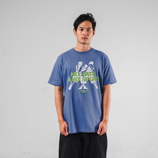 House of Smith Kaos Pria Lengan Pendek - Just Sport Tshirt Bijou Blue - T Shirt - Image 4