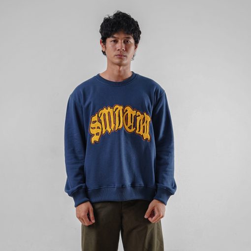 House of Smith Sweater Crewneck Pria - The Embro Crewneck Blue - Image 4