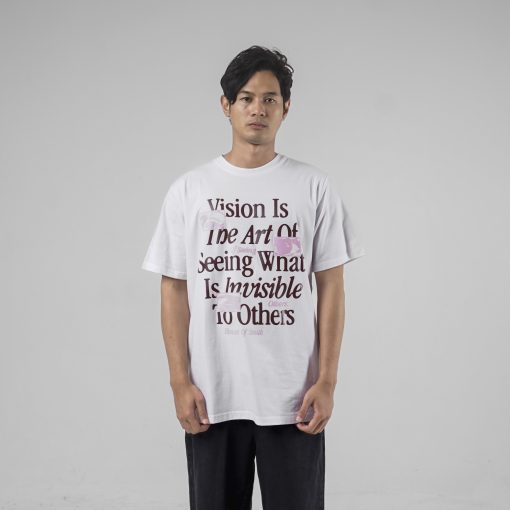 House of Smith Kaos Pria Lengan Pendek - Art Of Vision White Tshirt - T Shirt - Image 4
