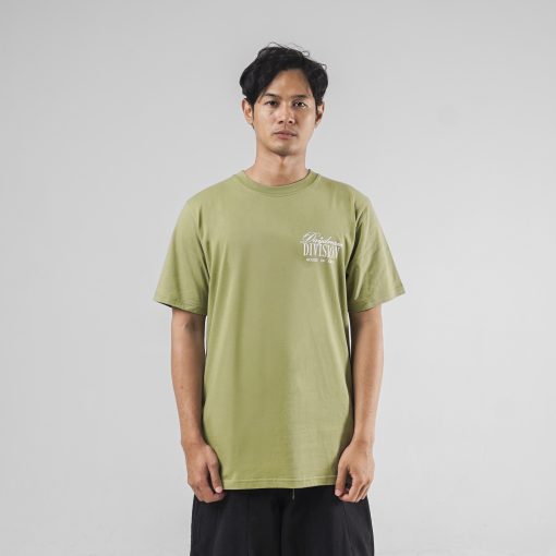 House of Smith Kaos Pria Lengan Pendek - La Reverie Tshirt Sage Green - T Shirt - Image 6