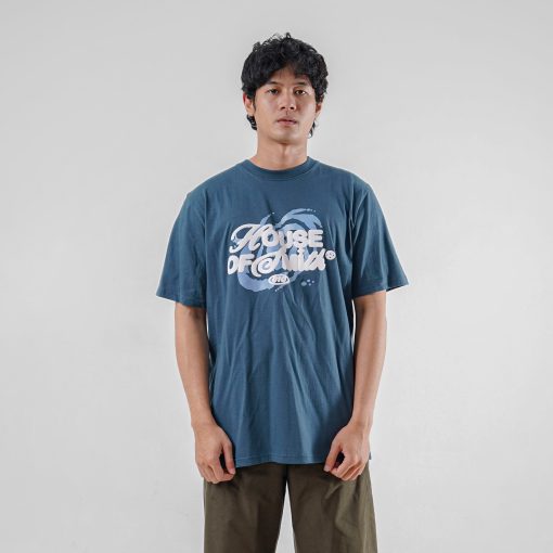 House of Smith Kaos Pria Lengan Pendek - Vortex Atlantic Sea Tshirt - T Shirt - Image 4