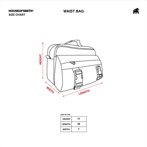 House of Smith Sling Bag - S True Bag - Tas Selempang - Image 7