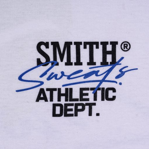House of Smith Kaos Pria Lengan Pendek - Athletic Dept White Tshirt - T Shirt - Image 4