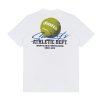 House of Smith Kaos Pria Lengan Pendek - Athletic Dept White Tshirt - T Shirt