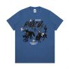 House of Smith Kaos Pria Lengan Pendek - Rodeos Tshirt Mineral Blue - T Shirt