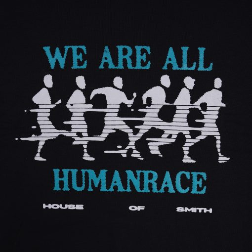 House of Smith Sweater Crewneck Pria - Humanrace Black Crewneck - Image 2