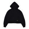 House of Smith Sweater Hoodie Boxy Pria - Terror Balaclava Hoodie Boxy Black