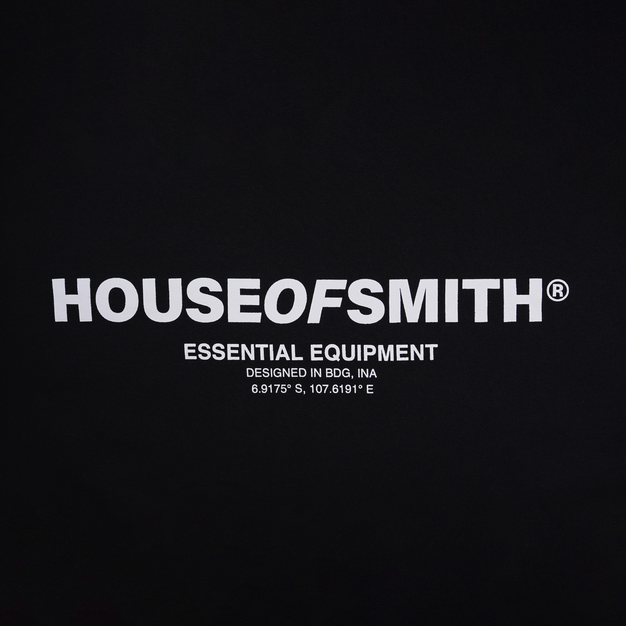 House of Smith Sweater Hoodie Boxy Pria - Terror Balaclava Hoodie Boxy Black - Image 5