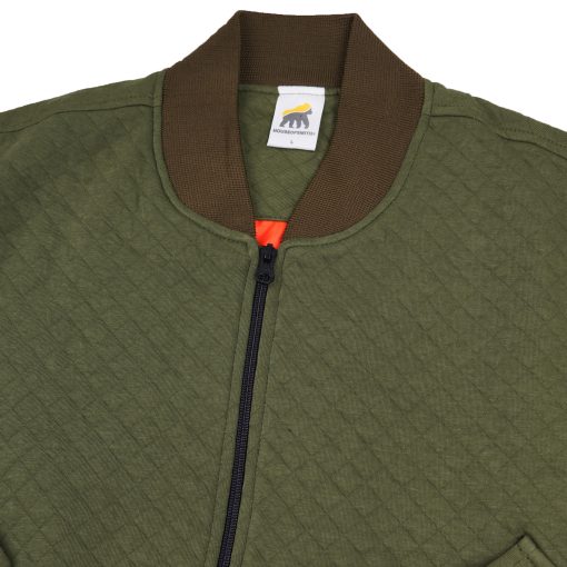 House of Smith Jaket Bomber Pria - Quilbom Boxy Army - Jacket - Image 4