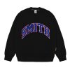 House of Smith Sweater Crewneck Pria - Towels Embroidery Crewneck Black
