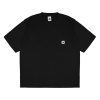 House of Smith Kaos Oversize Pria Cotton Anti Wrinkle - Box Logo Oversize Black - Oversize T Shirt