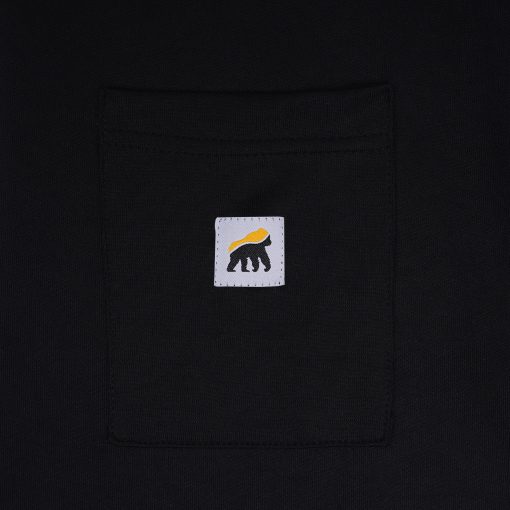 House of Smith Kaos Oversize Pria Cotton Anti Wrinkle - Box Logo Oversize Black - Oversize T Shirt - Image 2