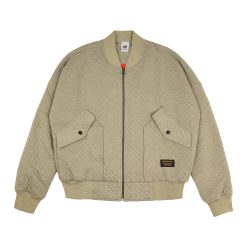 House of Smith Jaket Bomber Pria - Quilbom Boxy Khaki - Jacket