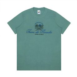 House of Smith Kaos Pria Lengan Pendek - Paradise Green Bay Tshirt - T Shirt