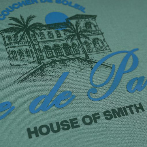 House of Smith Kaos Pria Lengan Pendek - Paradise Green Bay Tshirt - T Shirt - Image 3