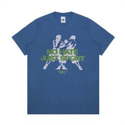 House of Smith Kaos Pria Lengan Pendek - Just Sport Tshirt Bijou Blue - T Shirt