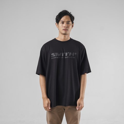 House of Smith Kaos Oversize Pria - Hsc Crack Oversized Black - Oversize T Shirt - Image 4