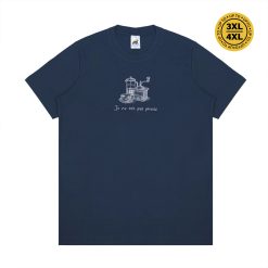 House of Smith Kaos Pria Lengan Pendek - Cofree Dark Blue #5 - T Shirt