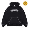 House of Smith Sweater Hoodie Oversize Pria - S World Hoodie Black #2
