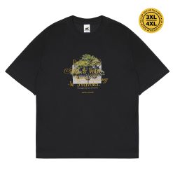 House of Smith Kaos Oversize Pria - Unstress Oversize Black Tshirt #2 - Oversize T Shirt