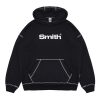 House of Smith Sweater Hoodie Oversize Pria - Wayward Hoodie Black Oversize #2