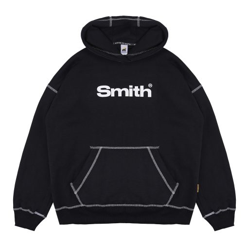 House of Smith Sweater Hoodie Oversize Pria - Wayward Hoodie Black Oversize #2