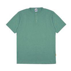 House of Smith Kaos Henley Pria Lengan Pendek - Comley Tshirt Green Bay - T Shirt Short Henley
