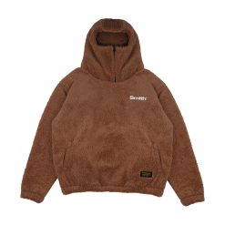 House of Smith Sweater Hoodie Oversize Halfzip Pria - Grin Sherpa Hoodie Oversized #3
