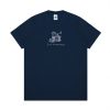 House of Smith Kaos Pria Lengan Pendek - Cofree Dark Blue - T Shirt