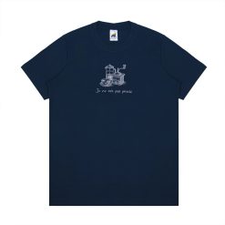House of Smith Kaos Pria Lengan Pendek - Cofree Dark Blue - T Shirt