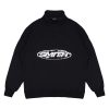 House of Smith Jaket Pria - S World Halfzip Black Oversize - Jacket