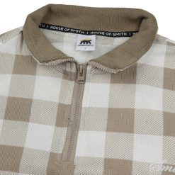 Alternative view of House of Smith Sweater Oversize Pria - Halfzip Pattern Oversize