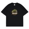 House of Smith Kaos Oversize Pria - Unstress Oversize Black Tshirt - Oversize T Shirt
