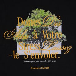 Alternative view of House of Smith Kaos Oversize Pria - Unstress Oversize Black Tshirt - Oversize T Shirt