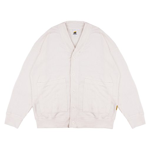 House of Smith Sweater Cardigan Boxy Pria - Carwaf Bw Cardigan Boxy
