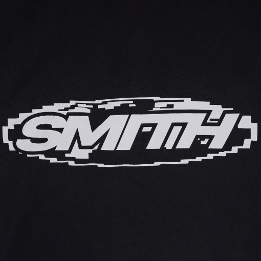 House of Smith Sweater Hoodie Oversize Pria - S World Hoodie Black #2 - Image 3