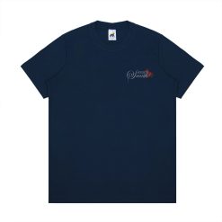 Alternative view of House of Smith Kaos Pria Lengan Pendek - After School Letter Dark Blue - T Shirt