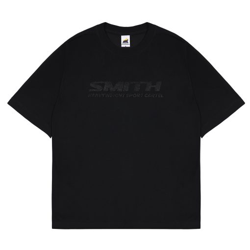 House of Smith Kaos Oversize Pria - Hsc Crack Oversized Black - Oversize T Shirt