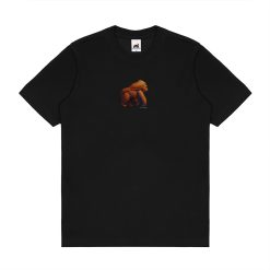 House of Smith Kaos Pria Lengan Pendek - Plush Logo Regular Black - T Shirt