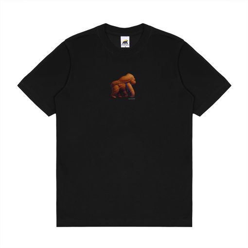 House of Smith Kaos Pria Lengan Pendek - Plush Logo Regular Black - T Shirt