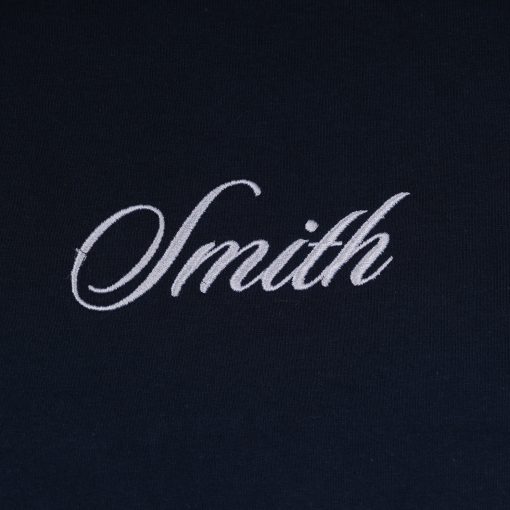 House of Smith Kaos Pria Lengan Pendek - Smith Letter Embro Dark Blue #2 - T Shirt - Image 2