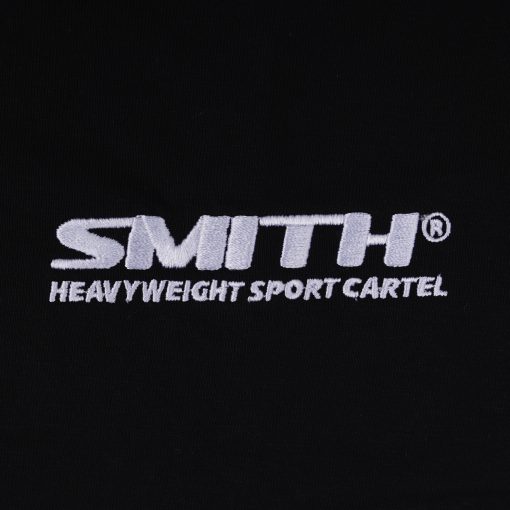 House of Smith Kaos Oversize Pria - Hsc Embro Oversized Black - Oversize T Shirt - Image 2