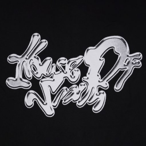 House of Smith Kaos Oversize Pria - Chromiq Oversize Black - Oversize T Shirt - Image 2