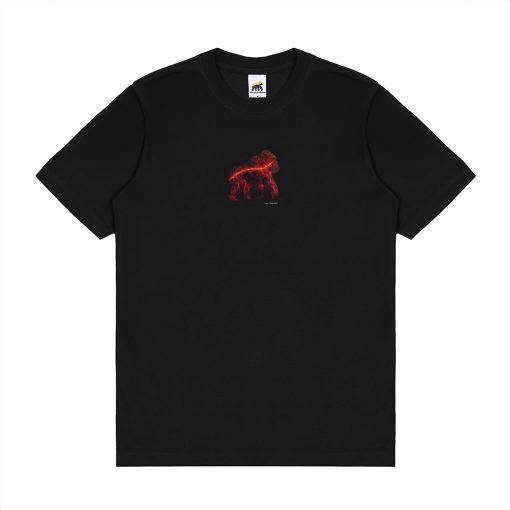 House of Smith Kaos Pria Lengan Pendek - Vulcan Logo Regular Black - T Shirt