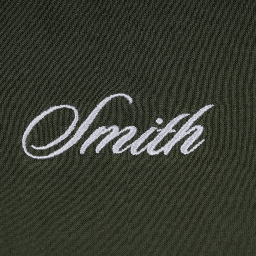 House of Smith Sweater Hoodie Pria - Letter Smith Hoodie Army - Image 2