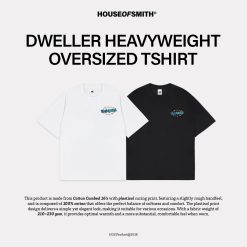 House of Smith Kaos Oversize Pria - Dweller Heavyweight Oversized Tshirt - Oversize T Shirt