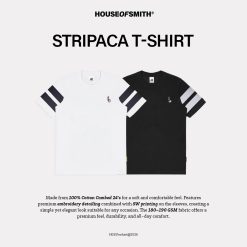 House of Smith Kaos Pria Lengan Pendek - Stripaca Tshirt - T Shirt