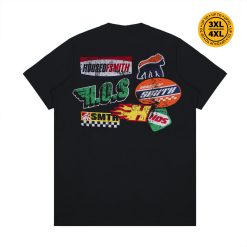 House of Smith Kaos Pria Lengan Pendek - Badge Tshirt Black #3 - T Shirt